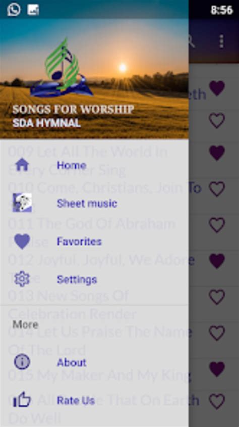 Songs For Worship SDA Hymnal para Android - Download