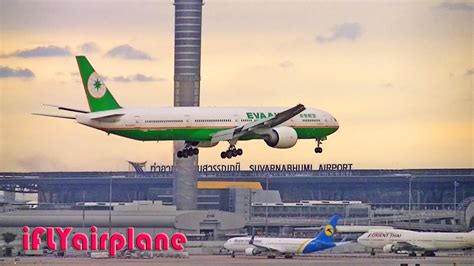 Bangkok Suvarnabhumi Airport Plane Spotting Landing A319 A320 A330 B747