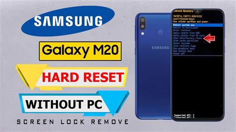 Samsung M20 Hard Reset Not Working SAMSUNG Galaxy M20 Factory Reset