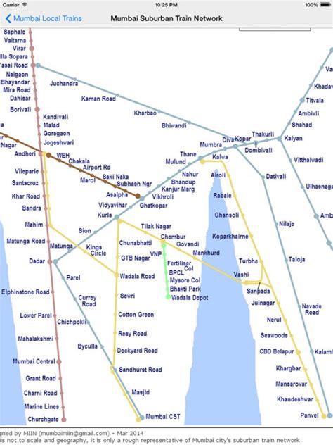 Mumbai Local Train Timetable para iOS (iPhone/iPad/iPod touch) - Baixar ...