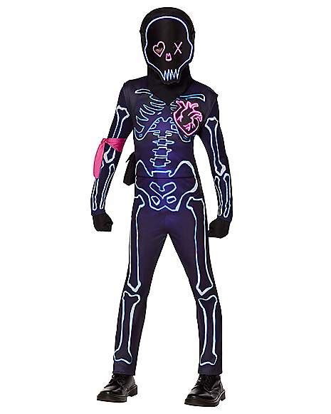 Youth Light-Up Fortnite Party Trooper Costume - Spirithalloween.com