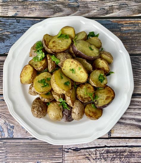 Air Fryer Rosemary Potatoes The Cardiac Cuisine