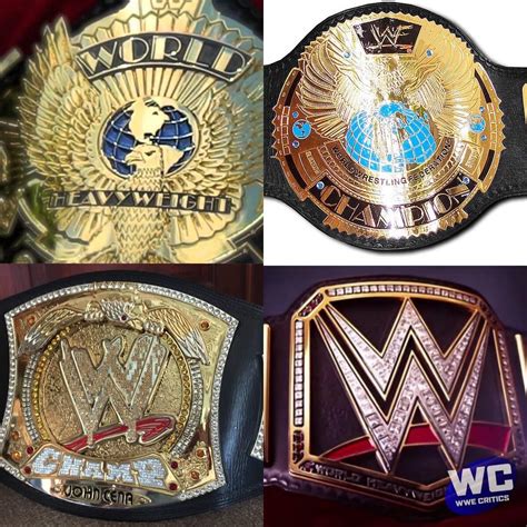 Which WWE World Heavyweight Title design did you like the most? : r ...