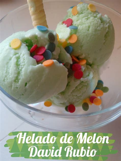 Helado De Melon