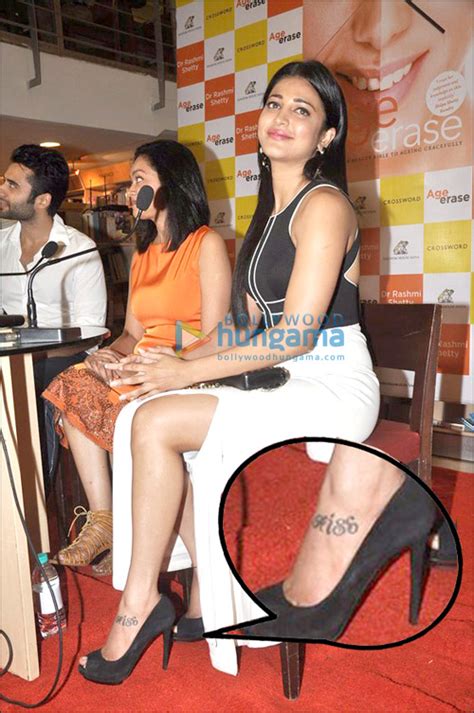 Check out: Shruti Haasan's new tattoo - Bollywood Hungama