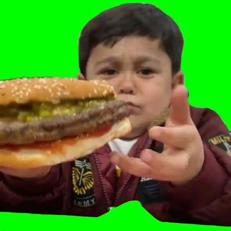 [GREEN SCREEN] "Burgir!" - Abdu Rozik Burger meme : r/MemeTemplatesOfficial