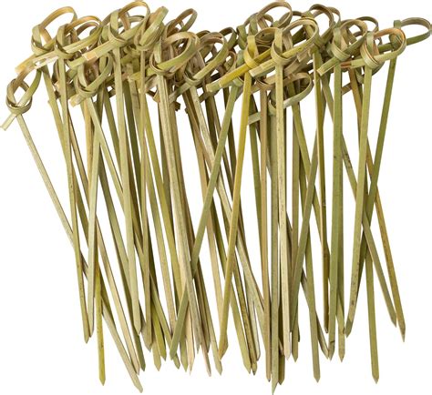 Amazon Comfy Package 500 Count Bamboo Knot Picks 4 75 Inch