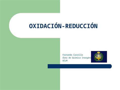 PPT OXIDACION REDUCCION DOKUMEN TIPS