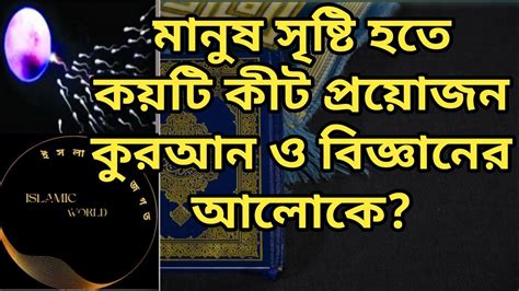 মানব সৃষ্টির রহস্যে ভ্রুন কি হতে সৃষ্টি হয়what Is The Mystery Of