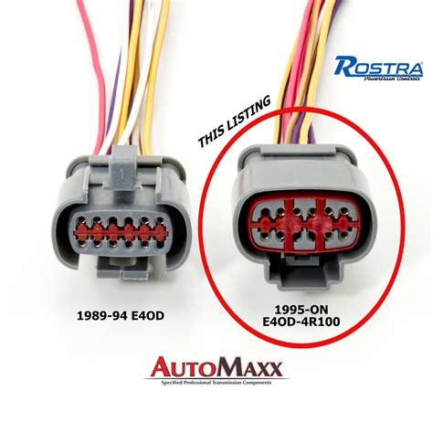 Ford 1995 04 E4OD 4R100 Wiring Harness Repair Pigtail Solenoid