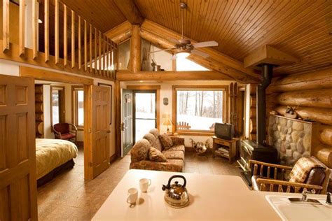 1 Bedroom Cabin Small Cottage Homes Cabin Interiors Bedroom One