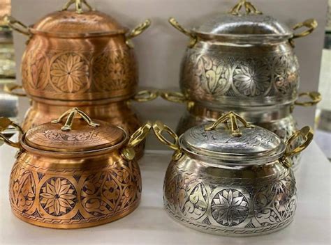 Copper Pot Set Copper Cooking Pots Set Of 3 Copper Pot With Etsy