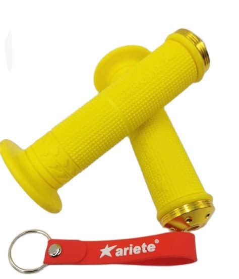 Ariete Handle Grip With Aluminum Bar End And Free Key Chain Universal