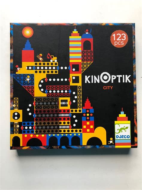 Kinoptik Animated Optical Illusion Puzzle City 123pc Hobbies And Toys