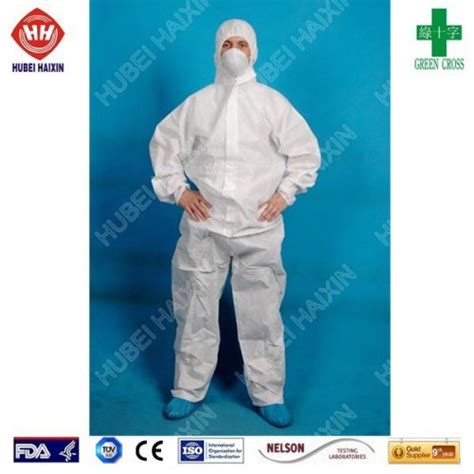 Nonwoven Disposable Type 5and6 Coverall High Quality Nonwoven Disposable