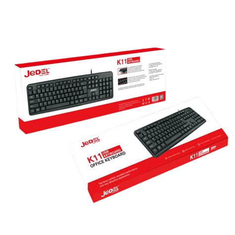 Teclado Alámbrico Con Cable Usb Para Pc Jedel K11