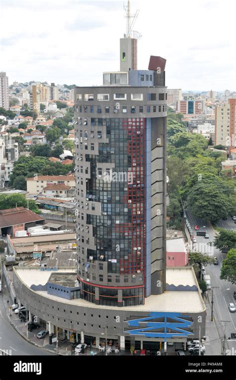 Belo Horizonte Mg Pr Dio Perrela Vista Da Fachada Do