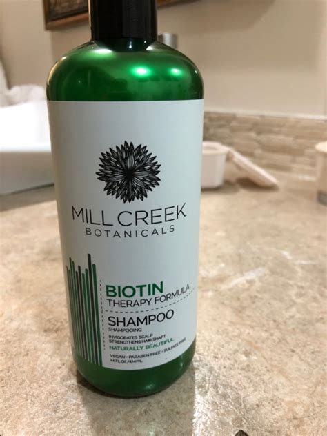 Mill Creek Botanicals Biotin Shampoo Therapy Formula 14 Fl Oz 414 Ml Inci Beauty