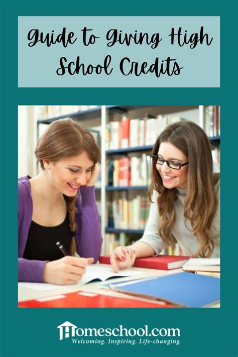 Guide To Giving High School Credits High School Credits High School