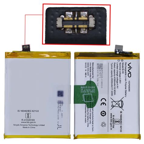 Vivo S1 Battery Replacement B H0 100 Original 4500mah