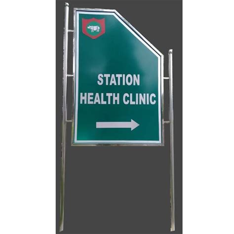 Capital Flex Retro Reflective Direction Sign Board For Signal Boards