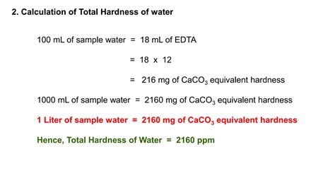 Solved Numericals On Water Analysis Edta Method Clark Method Lime