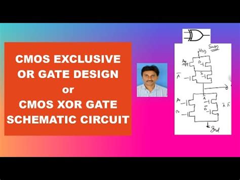 cmos xor gate schematic diagram mastering cmos xor gate  step