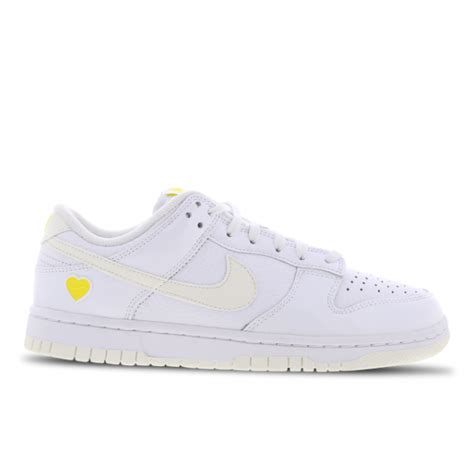 Nike Wmns Dunk Low White Sail Opti Yellow