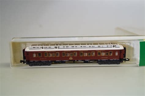 Spur N Minitrix 3178 Schlafwagen Orient Express Braun Neuw Ovp