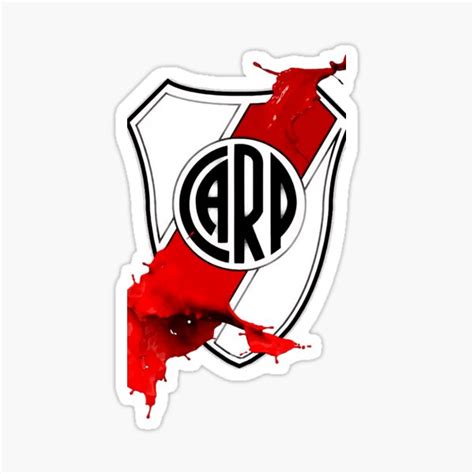 Pegatina River Plate Logo De Blakealan Redbubble