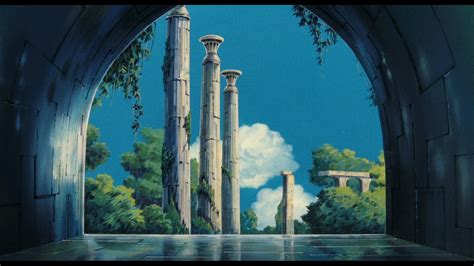 Castle In The Sky Studio Ghibli Background