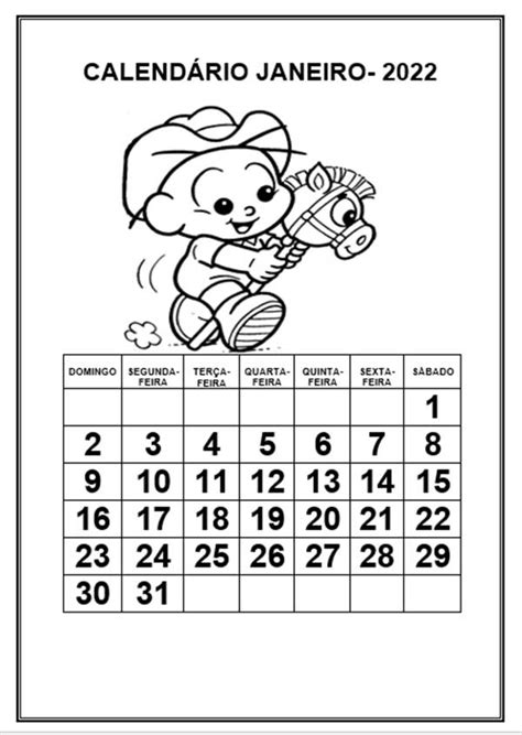 Desenho De Atividade De Calendario Para Colorir Tudodesenhos Images