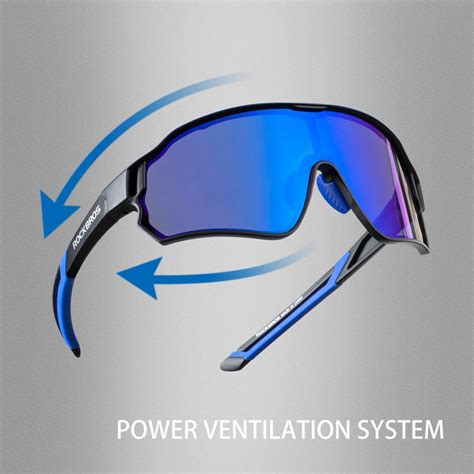 Rockbros Polarized Sunglasses For Men Women Uv Protection Cycling Sun