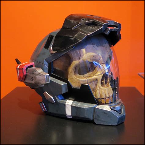 HALO Reach Pilot/Haunted Helmet | Halo Costume and Prop Maker Community - 405th