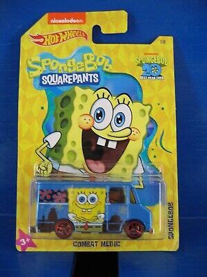 HOT WHEELS YEARS SPONGEBOB COMBAT MEDIC EBay