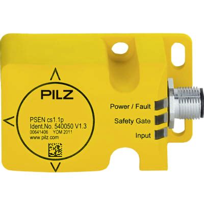 Pilz PSEN CS1 1P 1 SWITCH RFID Safety Switch 24 VDC M12 8 Pin