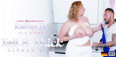 Maturenl Thick German Milf Kathy D Has A Big Ass And Tits She Uses