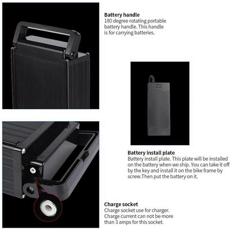 Upp V Ah Lithium Ebike Battery Pack For Ubuy India