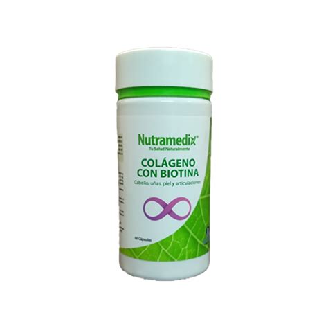 Nutramedix Colágeno con Biotina 60 Cápsulas Precio Guatemala