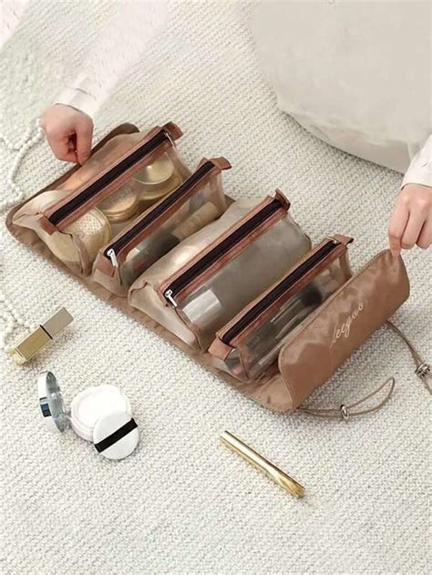 Reise Kosmetiktasche Faltbarer Make Up Organizer Tragbarer