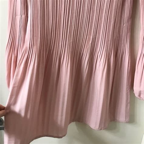 Maje Dresses Maje Nude Pink Rockin Pleated Mini Dress Poshmark