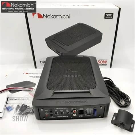 Car Audio Nakamichi X Active Subwoofer Built In Nbf S Ii Lazada