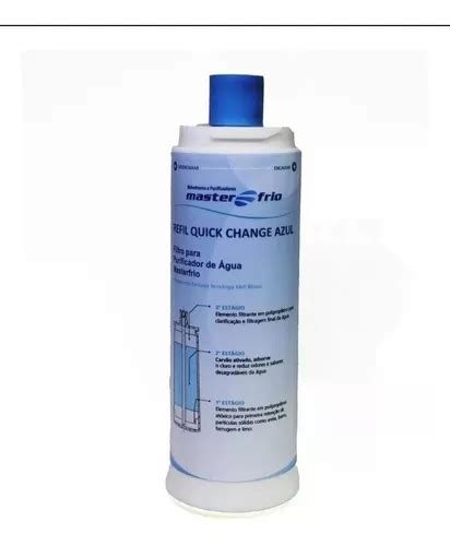 Filtro Refil R Tulo Azul Masterfrio Original Mm Parcelamento Sem