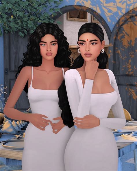 Cartoon Style Genetics Set Part Ii Northern Siberia Winds Sims Hair