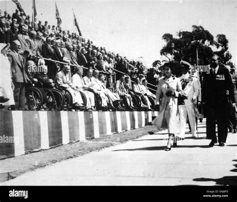 Royalty - Queen Elizabeth II Commonwealth Tour - Australia Stock Photo ...