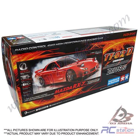 Tamiya TT02D 58648 1 10 Mazda RX 7 Drift TT 02D 58648 Shopee