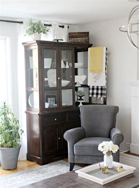 Using China Cabinet Living Room Baci Living Room