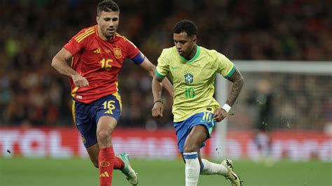 Espanha x Brasil resultado gols e ficha técnica