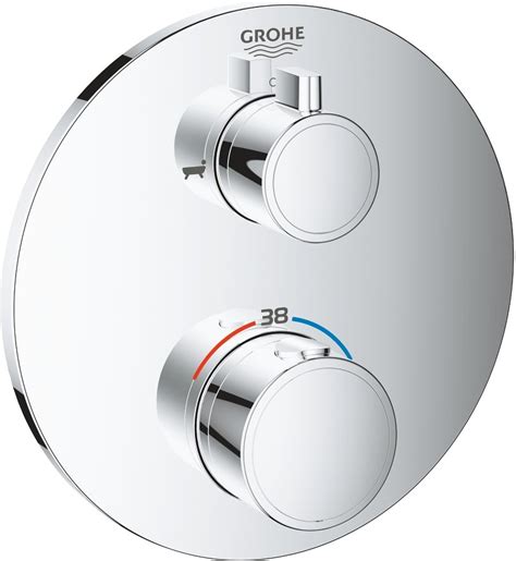 Grohe Grohtherm Bateria Wannowo Prysznicowa Podtynkowa Termostatyczna