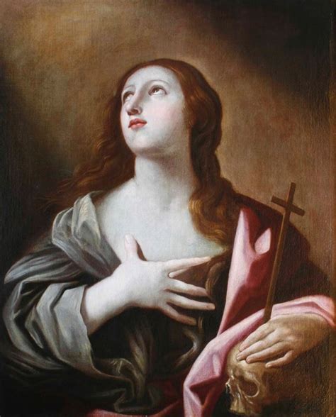 Scuola Del Xviii Secolo Maria Maddalena Penitente Olio Su Tela Asta